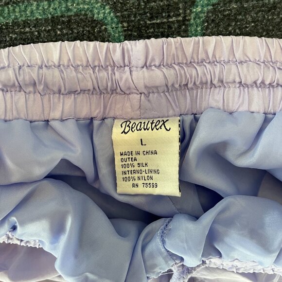 Vintage Beautex 80s 90s Pastel Windbreaker Track Pants - Picture 6 of 10